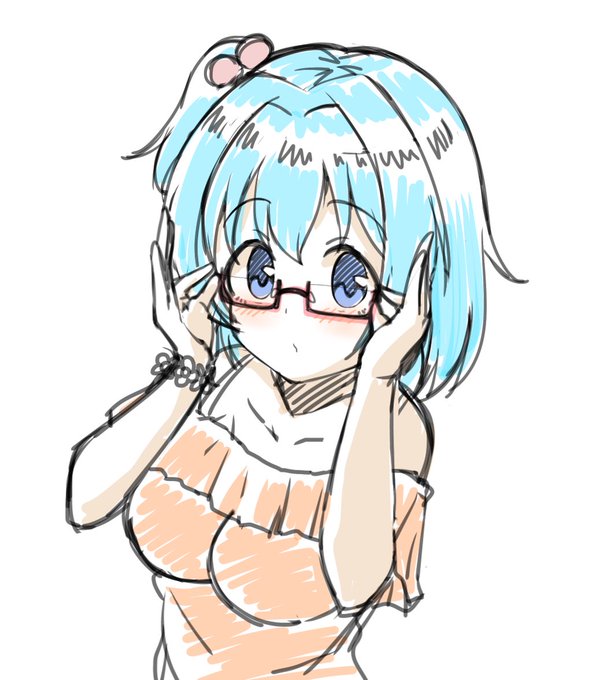 うちのこ 陽奈ちゃん
新アイコン用のラフです👓 