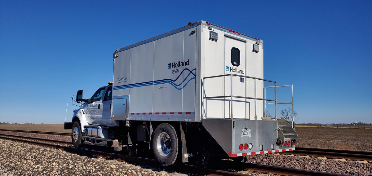 HollandRail's tweet photo. Holland's TrackSTAR® fleet allow the flexibility to provide testing services to any Class 1, regional, short line, transit, passenger and industrial railroad throughout North America. Learn more > https://t.co/NOkGMY3KLO
#TrackGeometry #RailMeasurement https://t.co/zIowyEtdKO