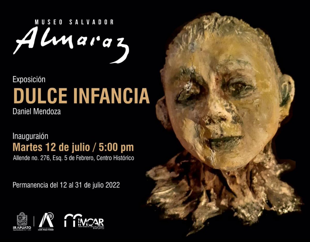 Les invitamos a la inauguración de Dulce Infancia, una exposición de pintura y gráfica del irapuatense Daniel Mendoza.