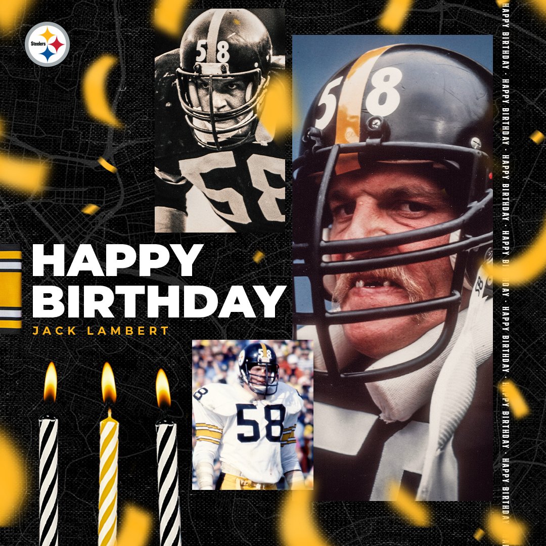 RT to wish Jack Lambert a Happy Birthday!