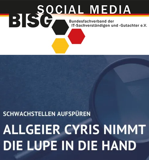 BISG e.V. tweet media