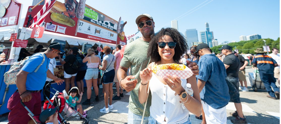 Looking for music, fun, and tasty food on the go? The Taste of Chicago is here! There are over 20 vendors at the Taste of Chicago so stop over near the Buckingham Fountain for a quick bite to eat until July 10th!