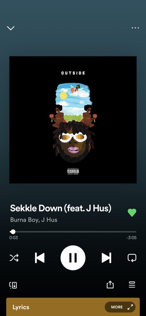 Spotify's tweet photo. Burna and J Hus really never miss together https://t.co/S5g0GpqifR