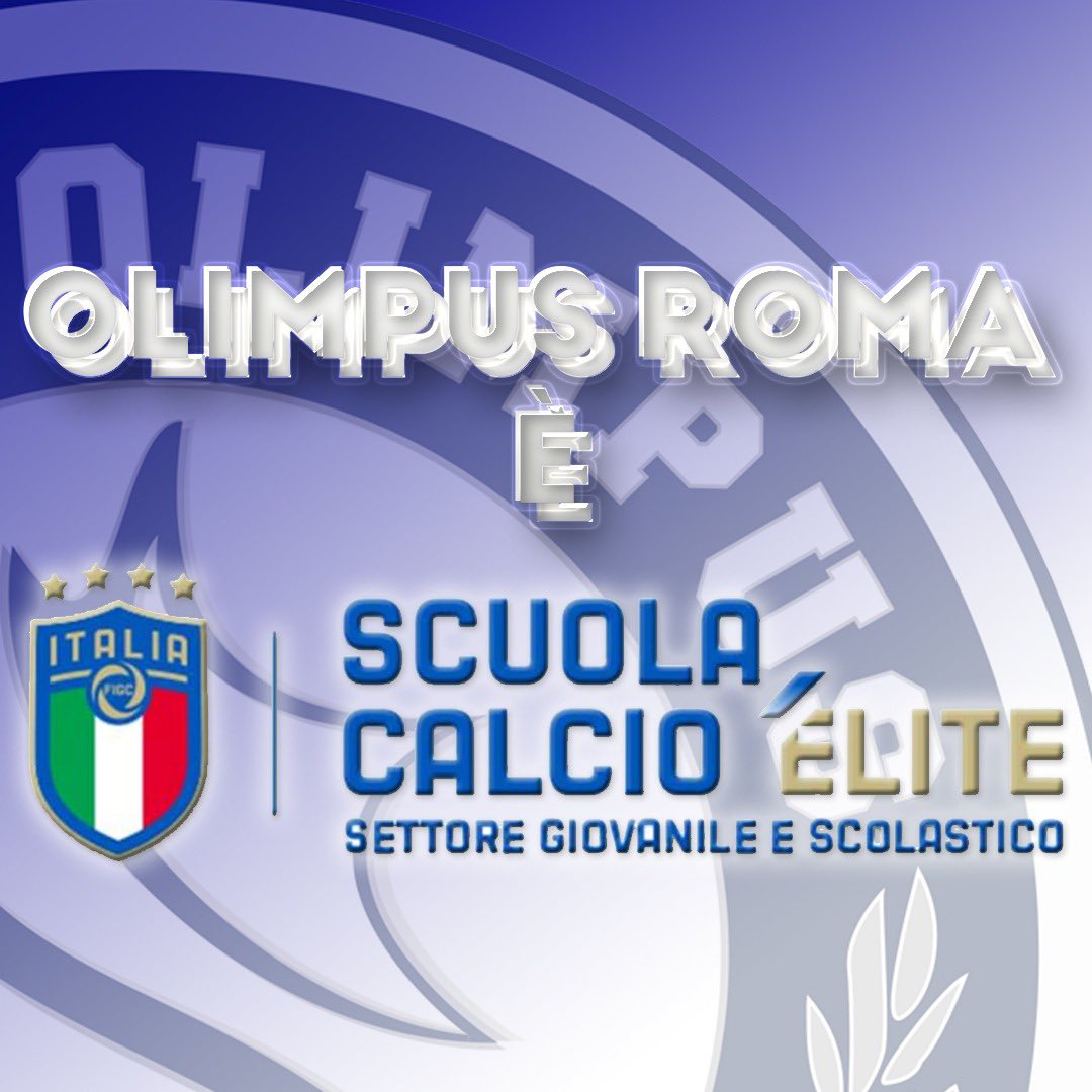 🏵 All’Olimpus Roma il riconoscimento Scuola Calcio Élite 

Il comunicato ➡️ asolimpus.it/news/olimpus-r…
<a href="/FIGC/">FIGC</a> 
#Blues #ForzaOlimpus
