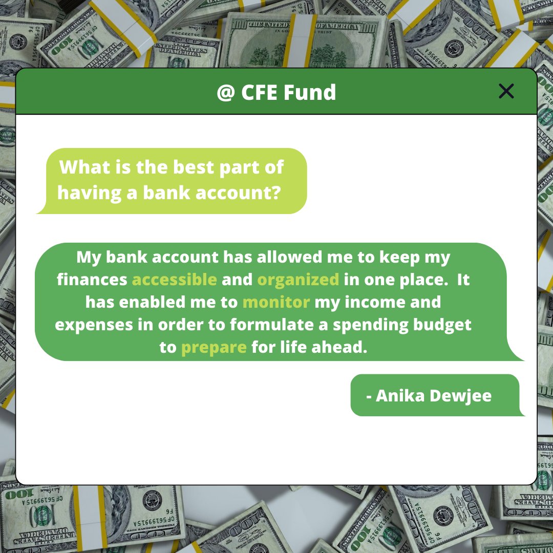 anikadewjee_OSC's tweet photo. Do you have a bank account? If not, get one started with one of our trusted partners like Wintrust, BMO Harris, or Fifth Third Bank today! https://t.co/A4zhHS2Ye4