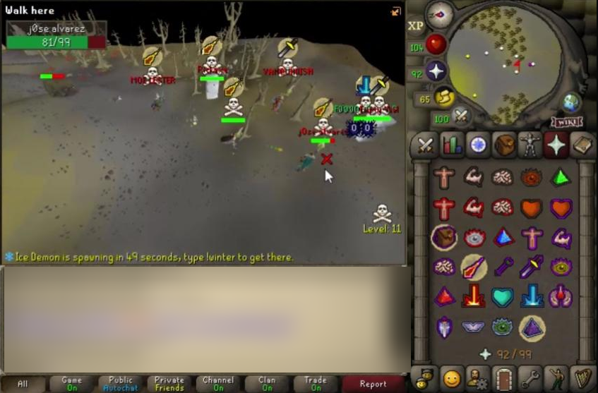 Sos OSRS tweet media