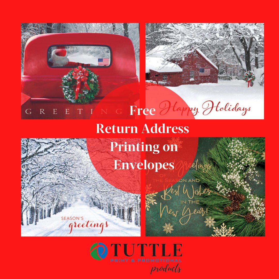 TuttlePrinting's tweet photo. It is never to early to get ahead of the curve this holiday season. You can beat the rush and avoid extra shipping charges! Ready to get started? Check out our website or contact one of our printing experts today! https://t.co/mZQySuAaA8 

#Tuttleprintsit #Holidayprinting https://t.co/jZJoCg1rbJ