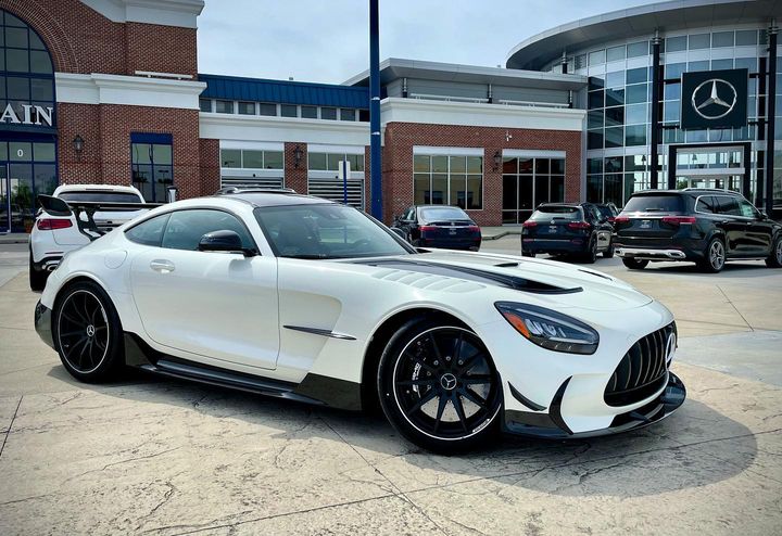 Diamond White GTBS joining our fleet 😎#gtblackseries #amggt #amg