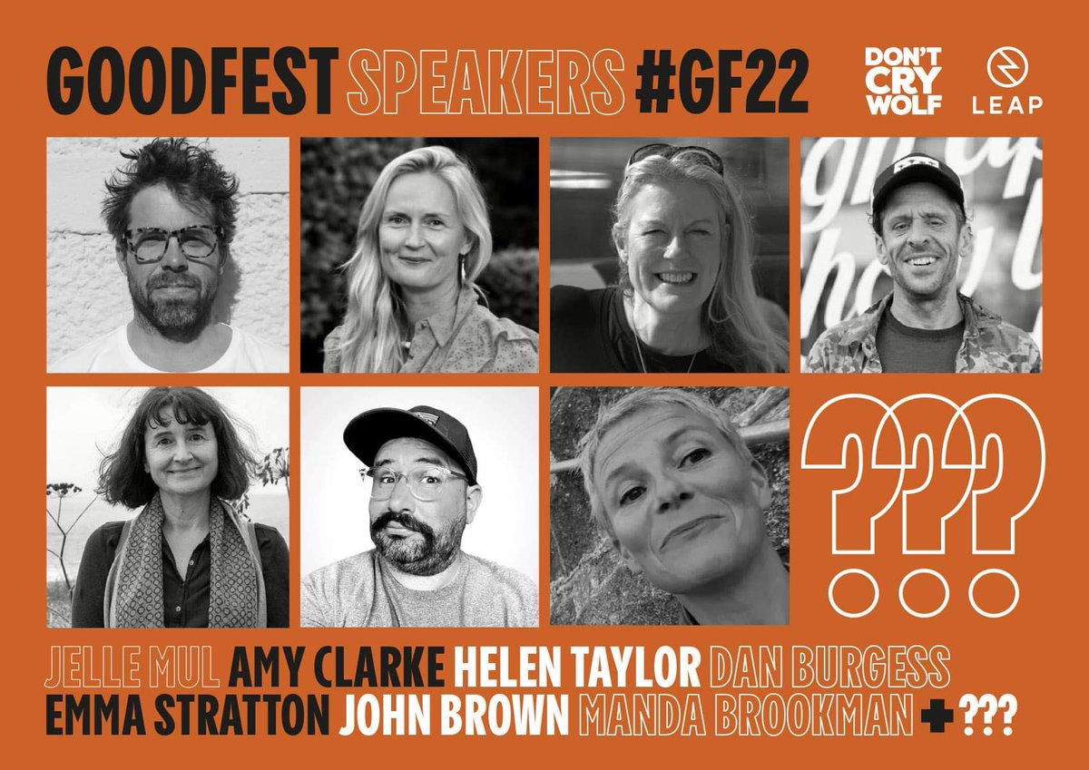 Leapness's tweet photo. Just 5 early-bird tickets left for @GoodFestivalUK 22 this September. Get them while you can and don’t forget if you are up for doing #theGoodRide from Bristol to Bedruthan with our friends @AdventureUncvrd and @BraketheCycleUK there are still places and a good chance some of https://t.co/UMtrvEKQZH