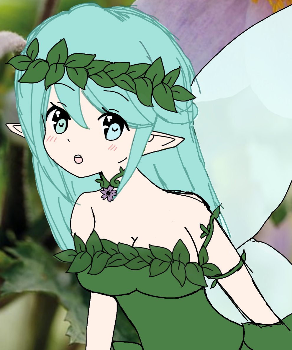 LANCommission's tweet image. Another piece I decided to remake of my DnD character. The left side was made in Dec 2021 with my mobile phone, and right side is with my tablet July 2022. I was so embarrassed getting complimented so much on this by @legion_nardieu that it made me blush.