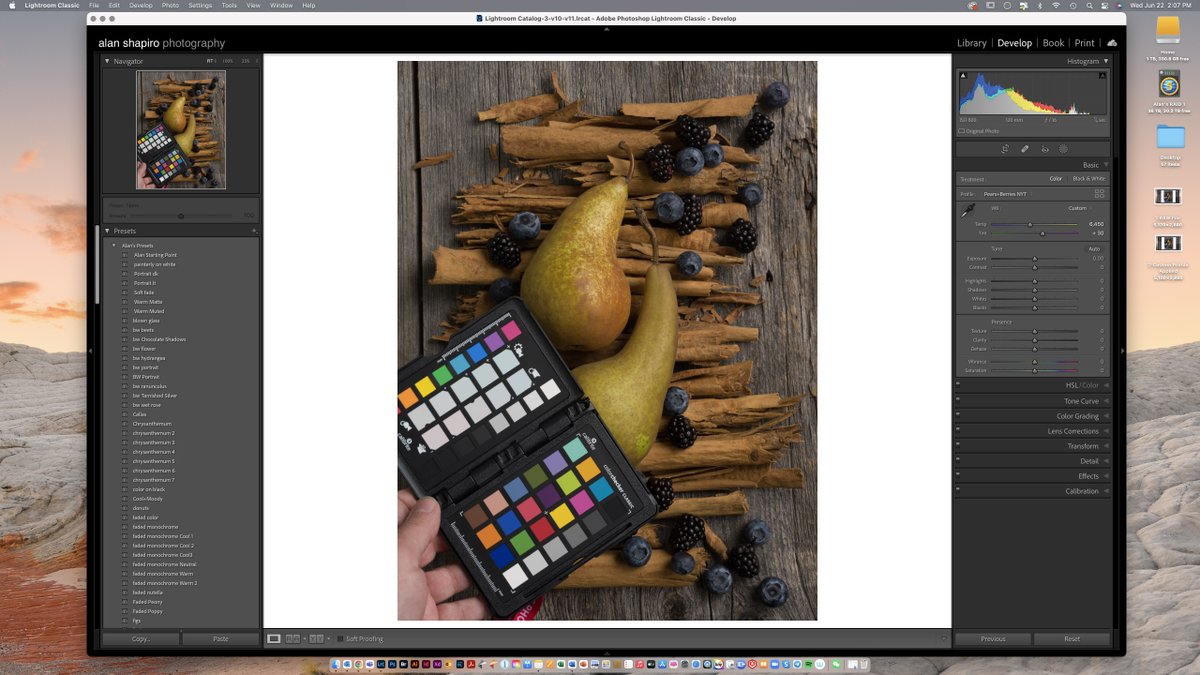 calibritecolor's tweet photo. Using a #ColorChecker target can speed up your workflow to get you to the fun part of editing faster, like this example from #Calibrite Ambassador @alansphotos
1: The RAW File
2: Custom Profile Applied
3: White Balance Adjustment
4: Creative Post Processing (the fun part) https://t.co/1XXxVcProz