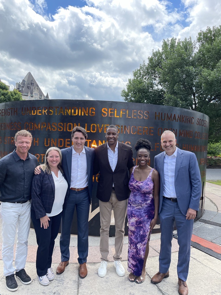 We’re proud to host the Humanity art installation at Major’s Hill Park. Thank you to Masai Ujiri and his team for bringing this symbol to our region. Take in this beautiful display and reflect on what humanity means to you. #ThatsHumanity