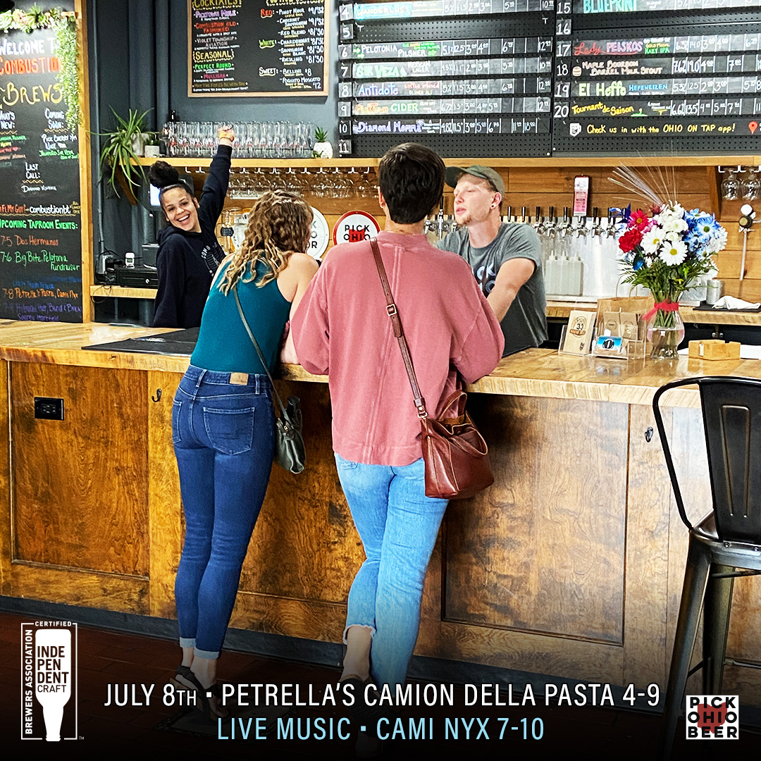 CombustionPT's tweet photo. FRESH beer, pasta, and LIVE music? Friday planned! #pickohiobeer

• Open 11-midnight
• @pcdpfoodtruck 4-9
• LIVE at Combustion ~ @thecaminyx 7-10

https://t.co/H2hQ8wC2pm

Open T-Th 4-10p, Fr-Sa 11a-midnight, Su 11a-9p

#pickeringtonvillage #pickeringtonscraftbrewery https://t.co/dFSJBun3ni