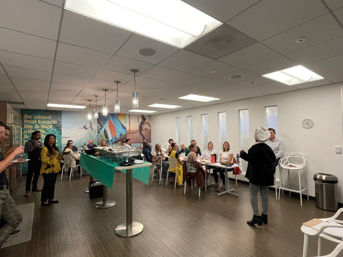 Thank you Jacinth Elaine Williams of Fargo’s BBQ &amp; Catering, a SDTA Tourism Accelerator member, for sharing your delicious Jamaican cuisine and the inspiring story of your 30 year journey in building an award-winning catering business in San Diego. #SanDiegoTourism