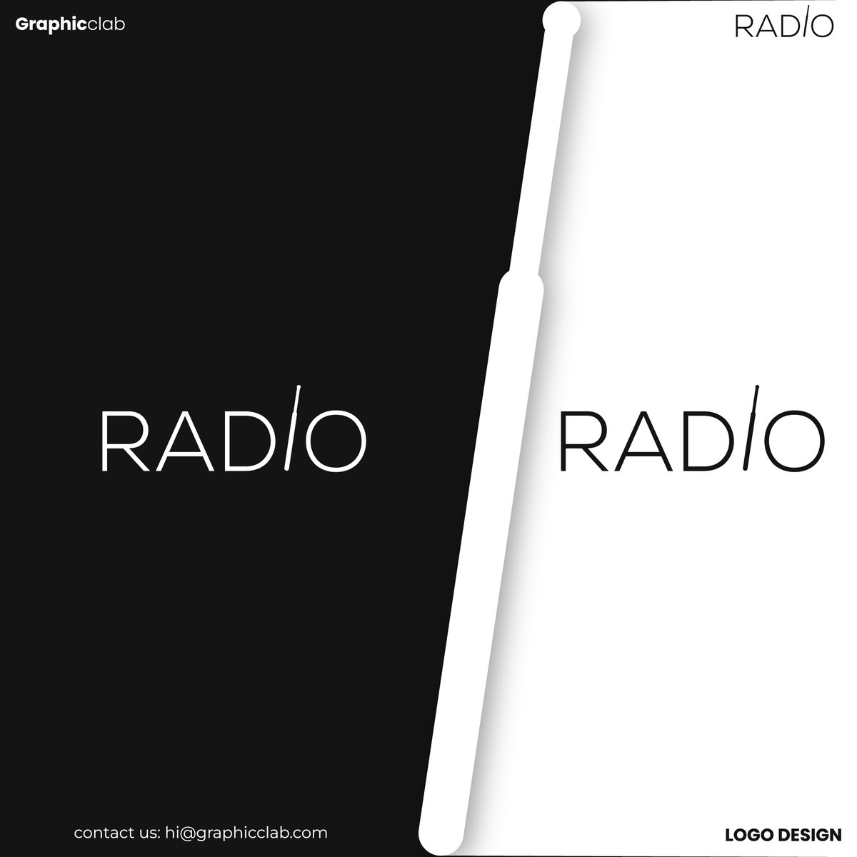 GraphicClab's tweet photo. Radio Logo Design ⚡

⚡ Inspired? Save This For Future.
💙 Show Some Love.
✅ Never Miss Out! 𝗧𝘂𝗿𝗻 𝗢𝗡 𝗡𝗼𝘁𝗶𝗳𝗶𝗰𝗮𝘁𝗶𝗼𝗻𝘀.

Let's talk about your brand projects: We are currently open for new freelance work:

just say hello:
Gmail: hi@graphicclab.com

#logodesign https://t.co/Sk4zy1vzQ8