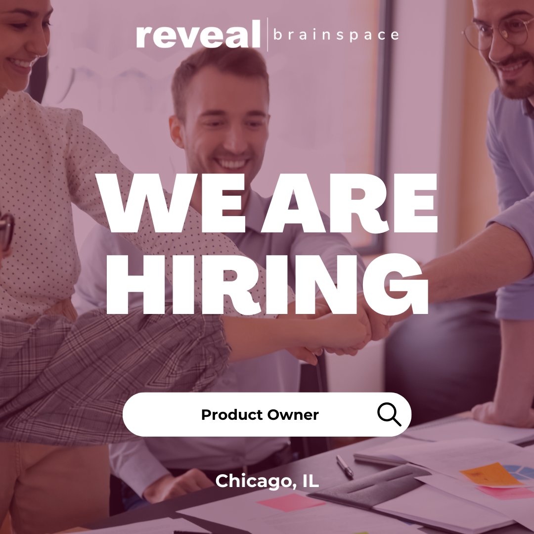 RevealData's tweet image. We are hiring!

Join Reveal&apos;s product development team and become an integral part of the continuous growth and the #allinonai vision.

Apply Today: hubs.la/Q01gtVmV0

#hiring #software #development #legaltechnology