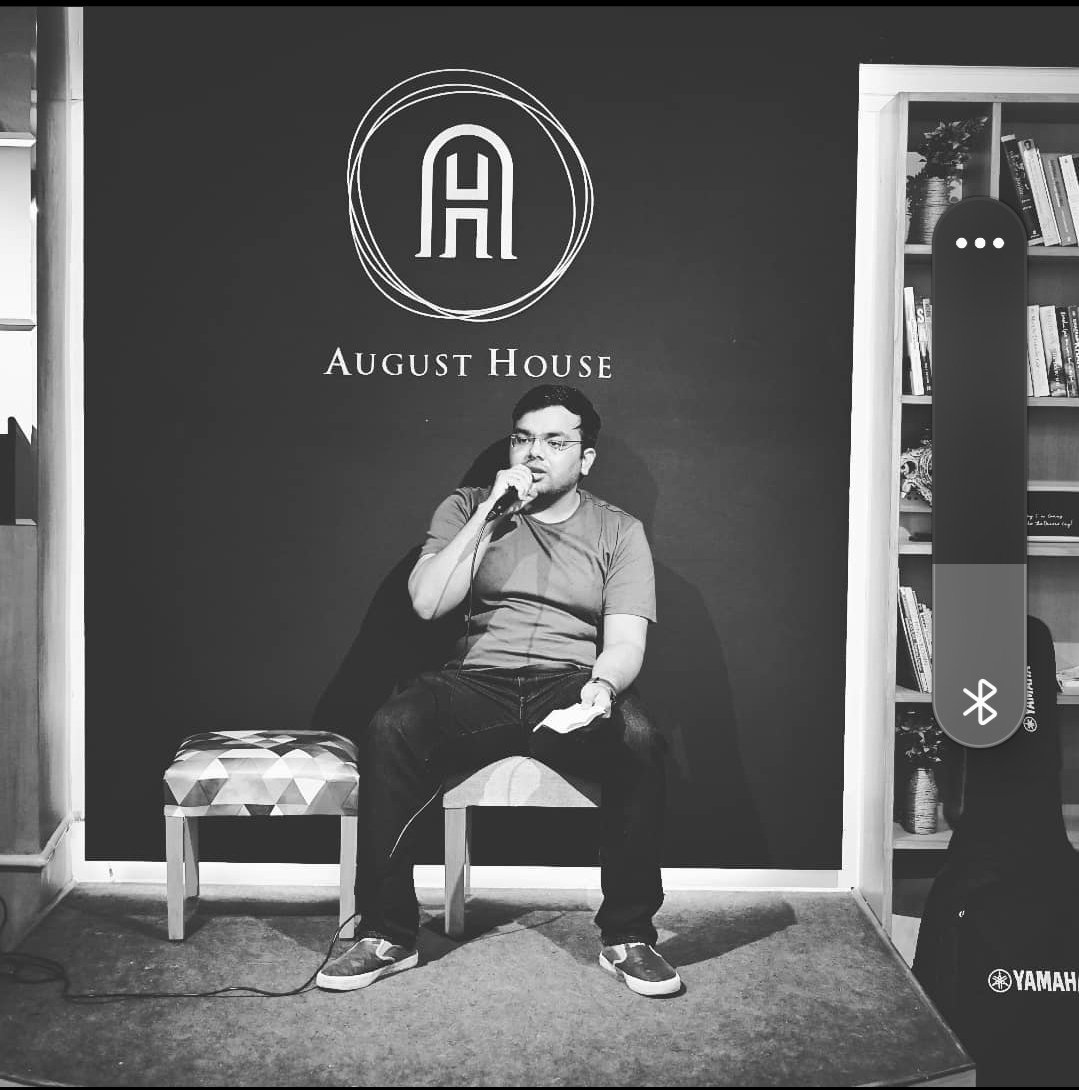 #Throwback to 2019

I tried, I failed but one day I will conquer myself i.e. overcome my fears!
First time singing in front of an audience without fear of judgement. I was a bit anxious numb and messed up with lyrics. But who cares. I tried that only matters to me!