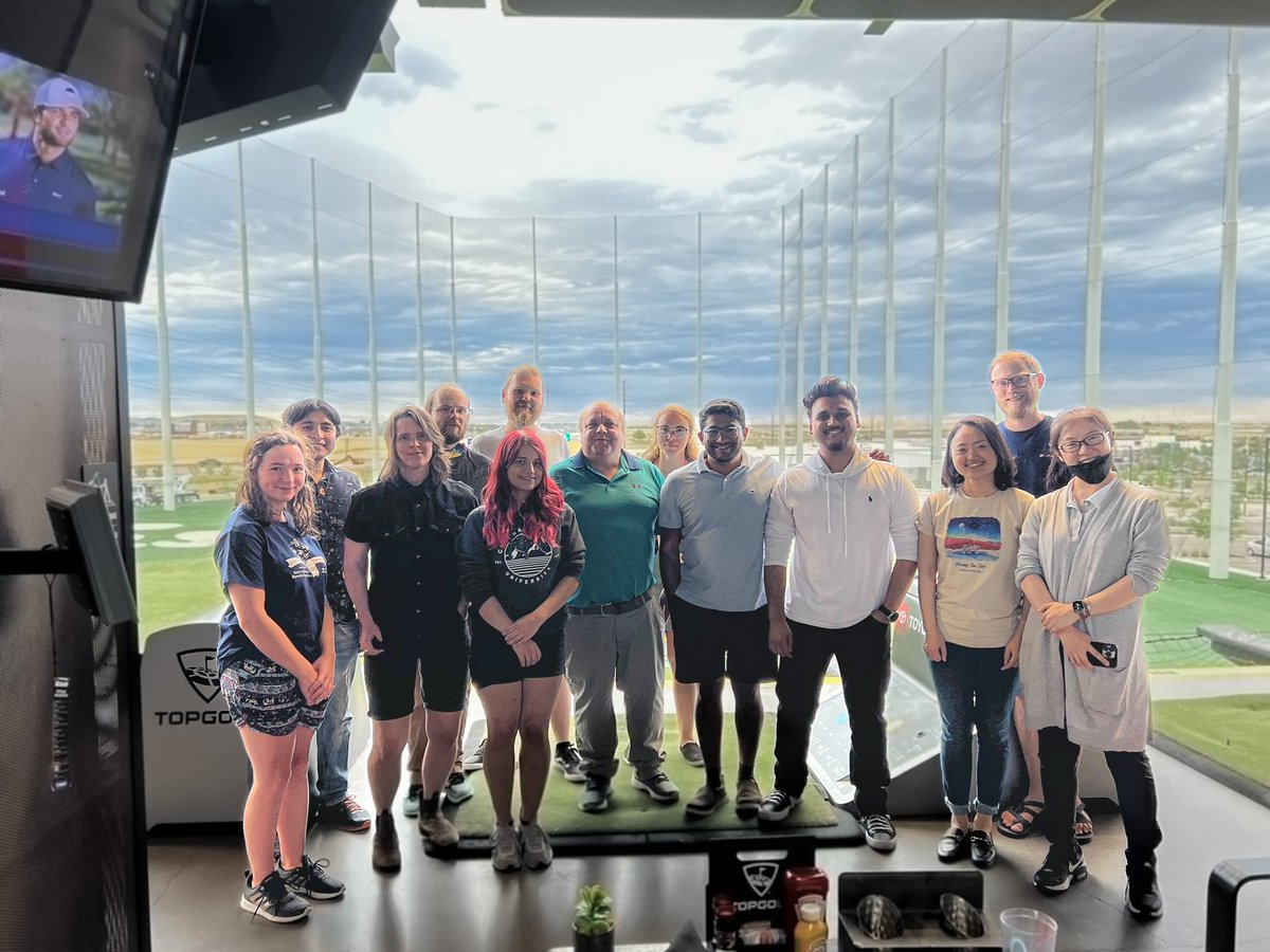 NUILAB_CSU's tweet photo. NUILab’s team build at Top Golf helped us realize the power of competitive collaboration. This was a great experience! https://t.co/O8dTYYj9ch