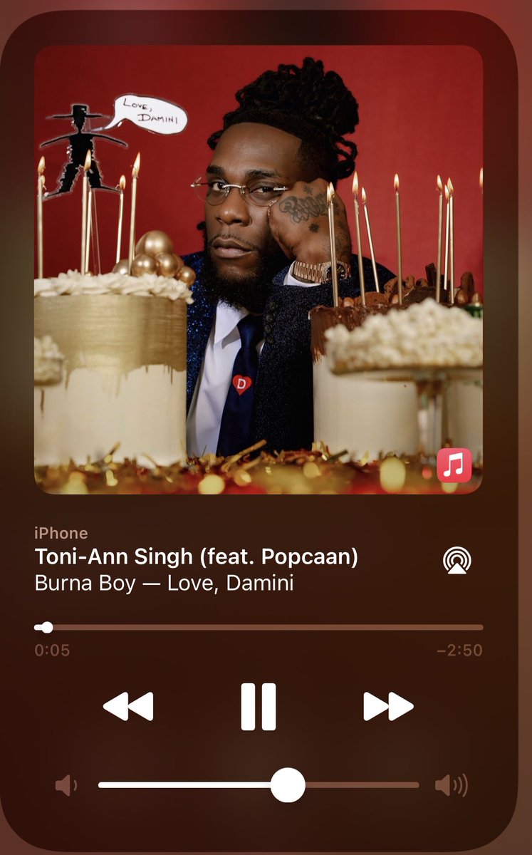 flyboy_ola's tweet photo. Transition between Toni-Ann Singh and Solid on burnaboy album is insane 😮‍💨 #LOVEDAMINI #BURNABOY𓃵 https://t.co/IjRJWYJFzP