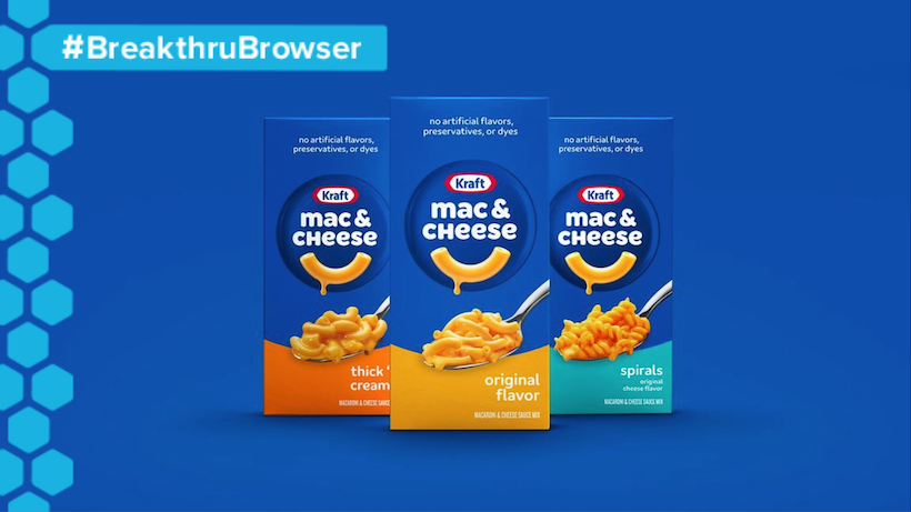 GoShoptology's tweet photo. In this week’s #BreakthruBrowser: #Kraft gets comfy with mac and cheese, #Walmart rolls out AR shopping, and #ItSugar will visit Times Square

Browse these headlines here: 

https://t.co/pYE3xCqBjb https://t.co/XxqBgLYij9