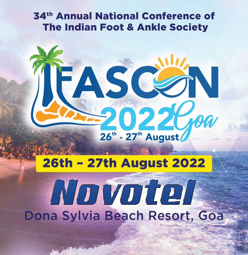 gramedica's tweet photo. We are excited to announce that GraMedica will be at the 34th Annual National Conference of the Indian Foot & Ankle Society this August!!! https://t.co/fFWsrZDhBJ #hyprocure #gramedica #flatfeet #flatfoot #india #goa #footpain #flatfeet #plantarfasciitis #plantarfascia https://t.co/oRLAe9Oyuh