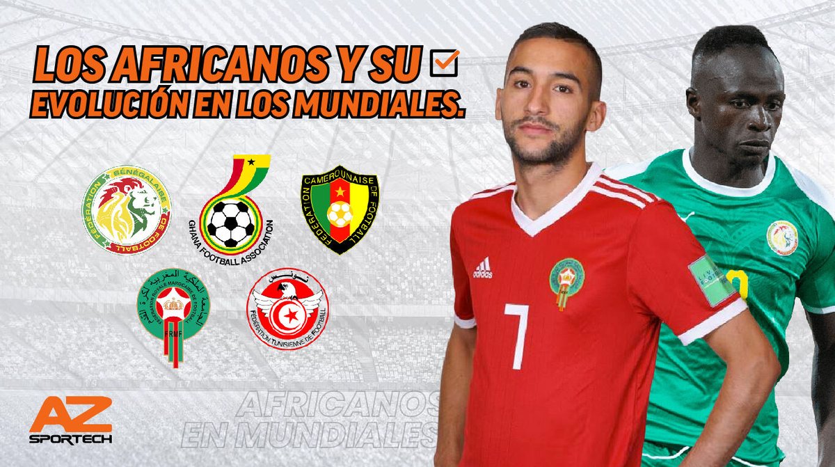 En los inicios de la Copa Mundial de la FIFA fue poco común ver a selecciones africanas en la competición. 

Lee la nota completa de #AZSportechNews  👌
bit.ly/3uzFBaa
