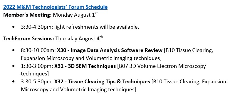 MSATechForum (@msatechforum) on Twitter photo Add these <a href="/MSATechForum/">MSATechForum</a> sessions to your schedule for the #MM2022Portland meeting. There will be a drawing for a Starbucks gift card at each session! <a href="/MicroscopySoc/">Microscopy Society</a> <a href="/MSAStudent/">MSA Student Council</a> Add these <a href="/MSATechForum/">MSATechForum</a> sessions to your schedule for the #MM2022Portland meeting. There will be a drawing for a Starbucks gift card at each session! <a href="/MicroscopySoc/">Microscopy Society</a> <a href="/MSAStudent/">MSA Student Council</a>