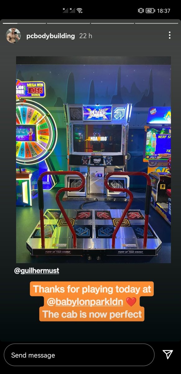 If you're a dancegamer, Babylon Park in Camden is legitimately good for Pump It Up. Good pads, volume, clean environment.