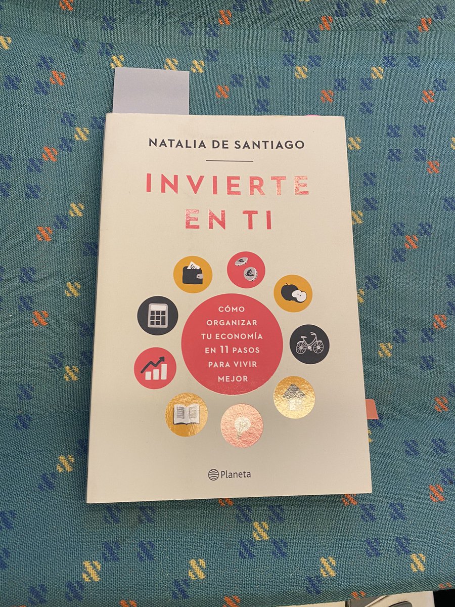 Si como yo odiáis los números con todas vuestras fuerzas pero sois conscientes de la importancia de la planificación financiera os recomiendo este libro! claro, sencillo, con un toque de humor y tremendamente util #invierteEnTi