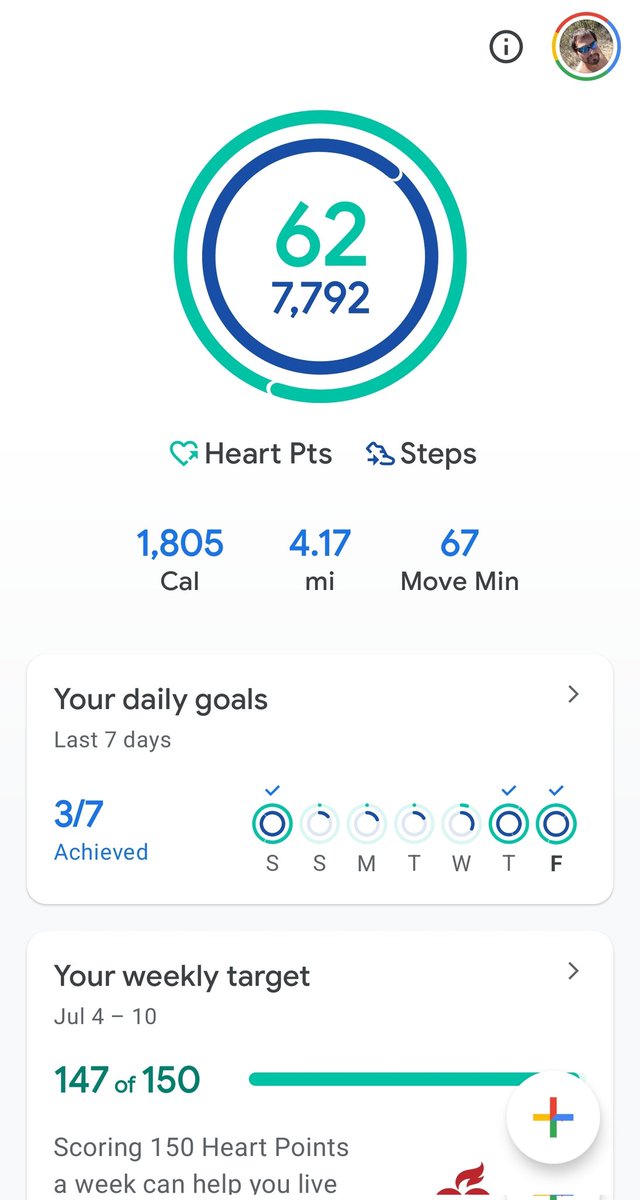 trekker21's tweet photo. 106° with a heat index of 111°!!
#190lbGoal #BeInspired #BeInspiring #LOTRTheFellowshipVirtualChallenge #GettingFitAt50 #FitFederation #FitFederationJuly #Top4Percent #Under230lbs #1026Km #638Miles https://t.co/W0KYwrBauE