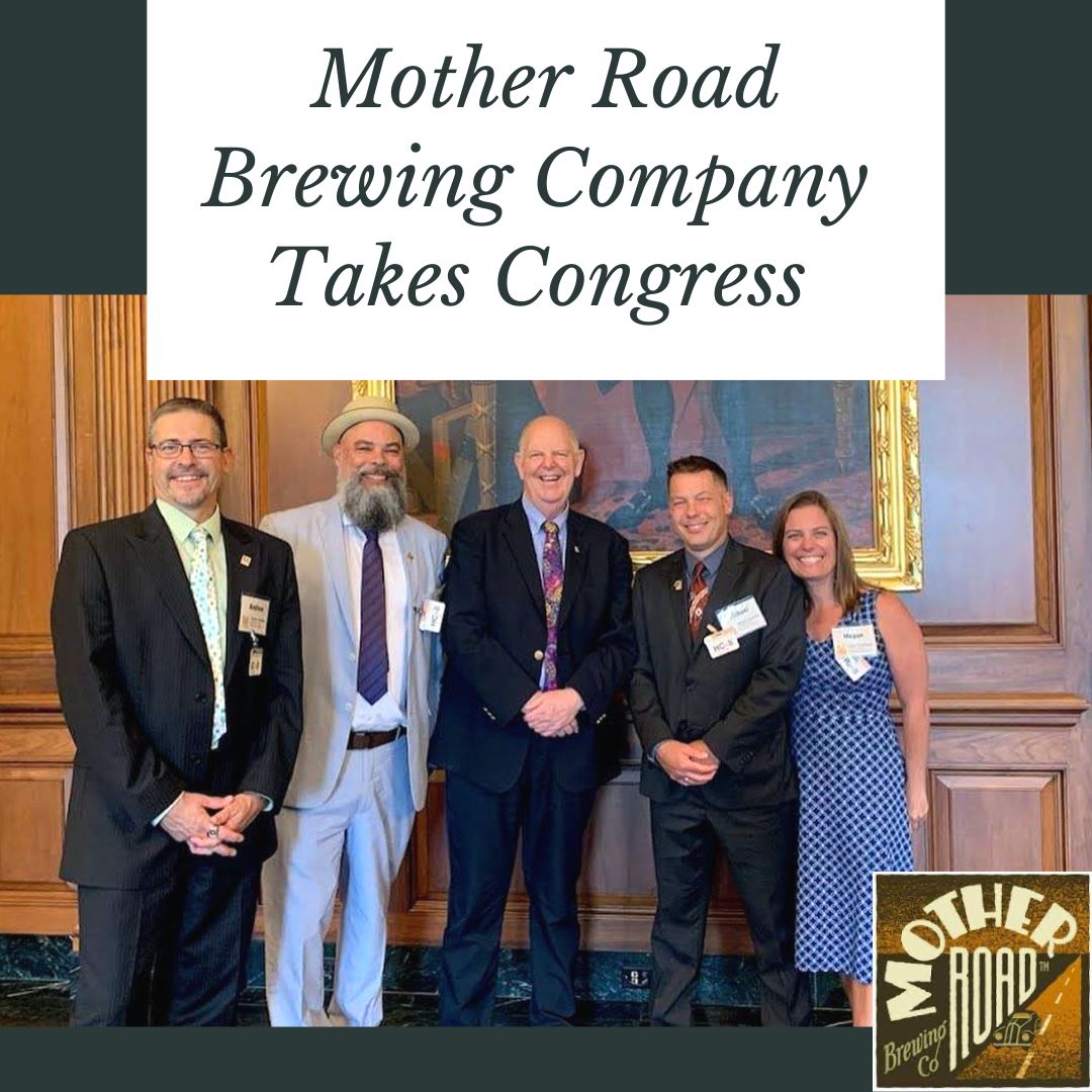 EconaAZ1's tweet photo. Mother Road Brewing Company met with congress alongside Tom O'Halleran to discuss Arizona craft beer’s contributions towards our community and economic vitality. ✨
Congrats to Mother Road Brewing Company for the positive impact they have on our community!
#ECoNA #NorthernAZ https://t.co/iZhsL0ZHys