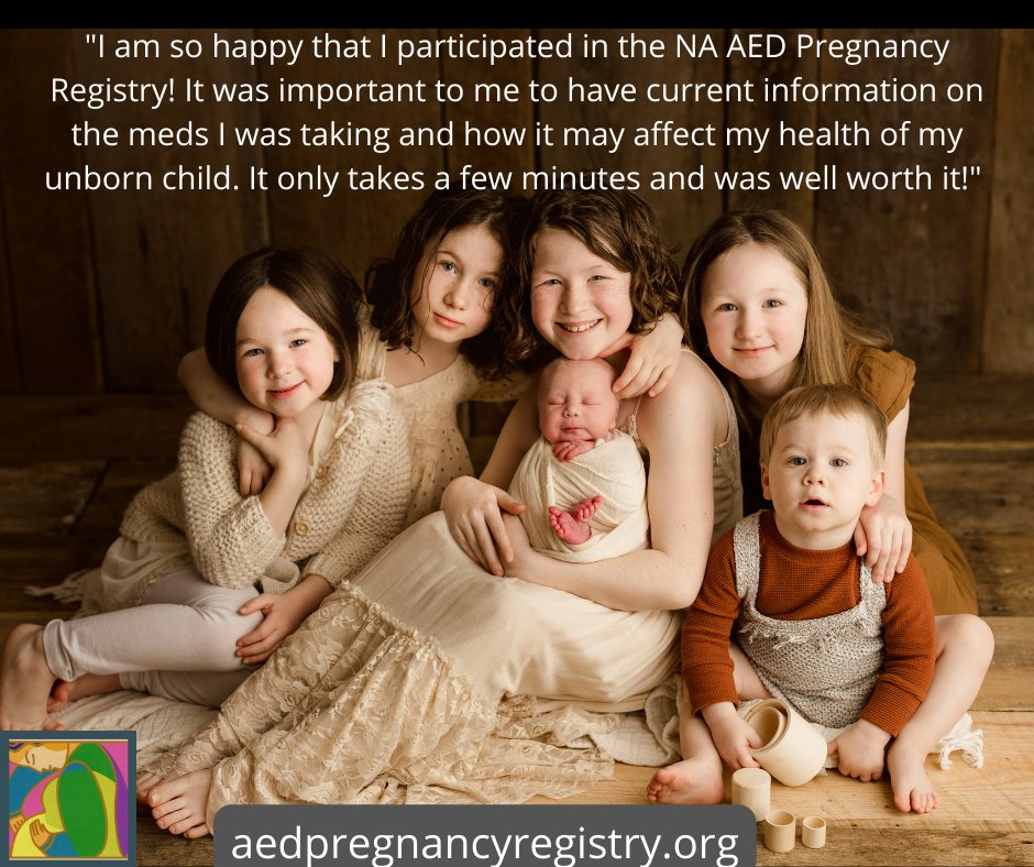 aed_preg's tweet photo. This family has participated 6 times! What an awesome contribution to the health and safety of mothers and babies! Thank you!!!
If you're pregnant, we'd love to work with you!
Consider joining :
https://t.co/9IZ2YeJqti
#NAAED #Healthybabies #Epilepsy #Research #HelpMoms https://t.co/D7jjPX1cTy