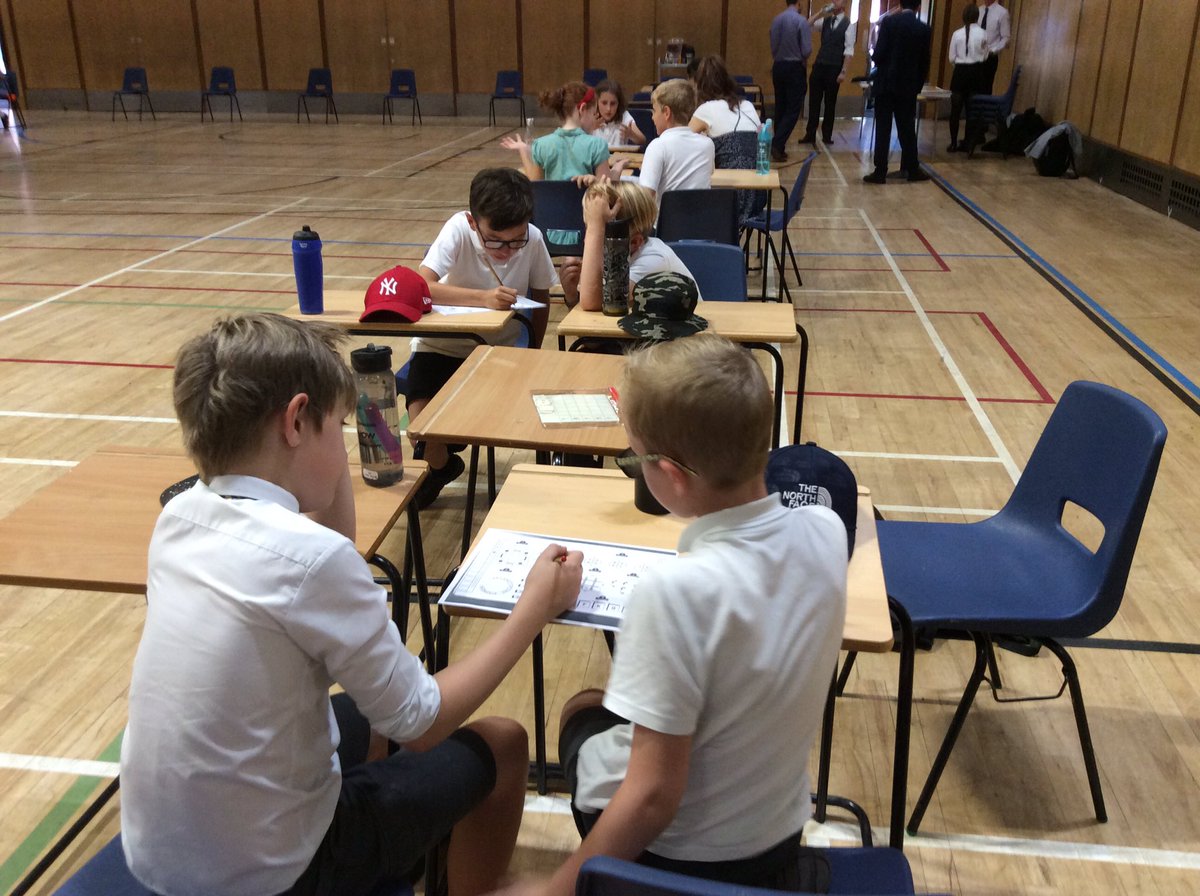 SharksClass's tweet photo. Some of our year 4s were invited to take part in an inter-school Maths competition at @KES_Stratford today. They had a great time and were super representatives for our school. We didn’t bring home any statues but were well up the leaderboard. Thanks KES.@PanthersClass @WillowsCE https://t.co/qkE7FYnKs9