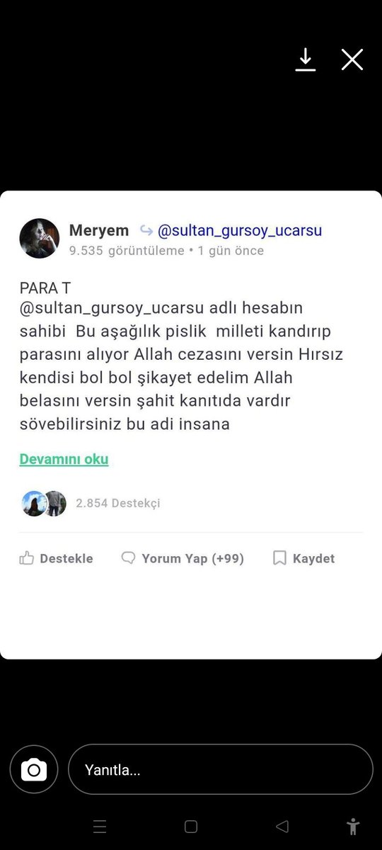 rabiaasln2's tweet photo. Bu kisi bir yalancıdır Sakin inanmayın günahsız bi insanin Adini cikariyo lütfen yazdiklari itibar etmeyin ve inanmayın.. En kısa zamanda polis ile iletişime geçilerek gereken cezayı misli ile alacak @meryem https://t.co/sTFPUkrjlu