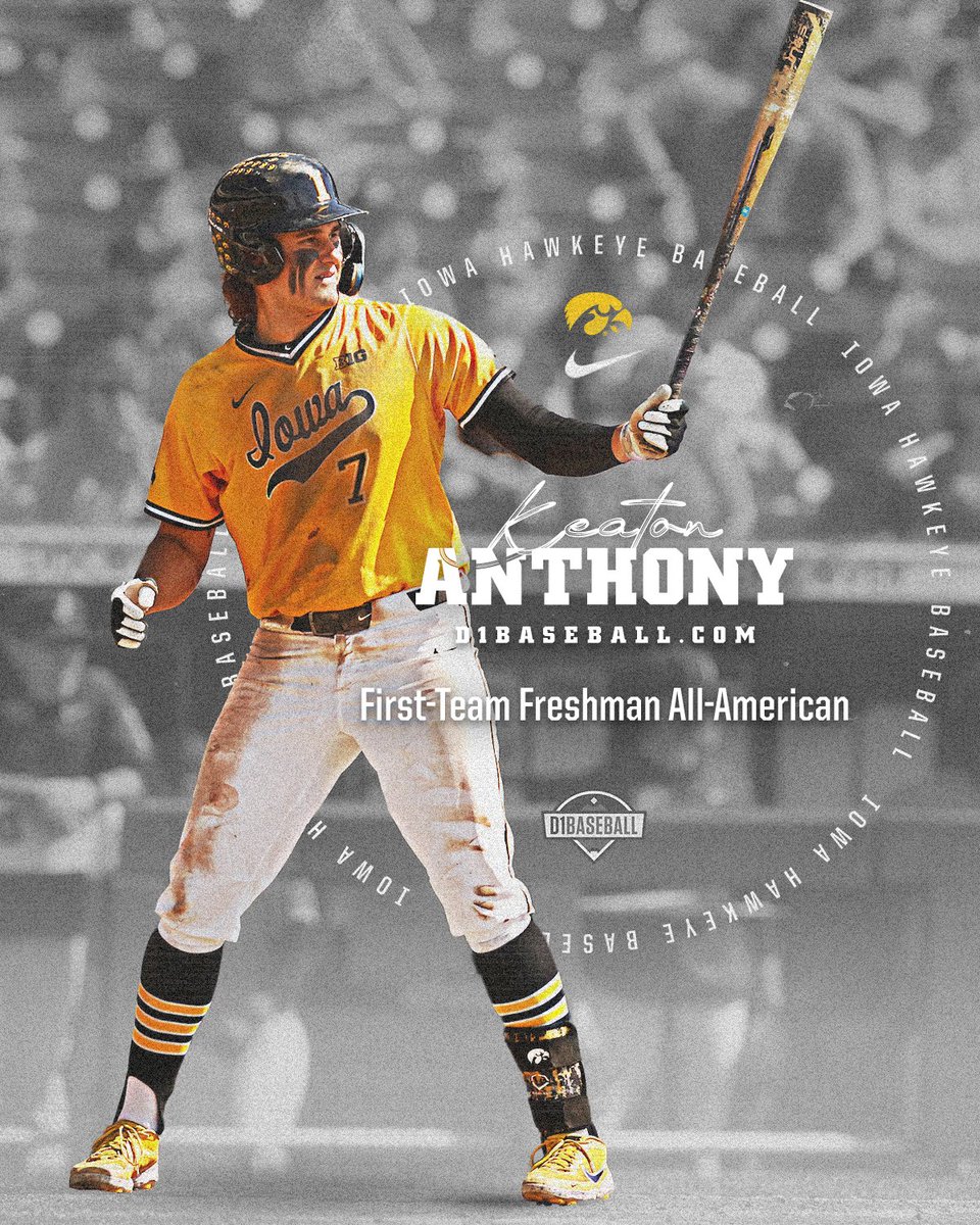Iowa Baseball (@uibaseball) on Twitter photo Make it three ๐๐ป๐ฎ๐ผ๐ฑ๐ถ๐ช๐ท ๐๐ต๐ต-๐๐ถ๐ฎ๐ป๐ฒ๐ฌ๐ช honors for <a href="/keatonanthony05/">Keaton Anthony</a>! #Hawkeyes
LINK: bit.ly/3bZtHA6 Make it three ๐๐ป๐ฎ๐ผ๐ฑ๐ถ๐ช๐ท ๐๐ต๐ต-๐๐ถ๐ฎ๐ป๐ฒ๐ฌ๐ช honors for <a href="/keatonanthony05/">Keaton Anthony</a>! #Hawkeyes
LINK: bit.ly/3bZtHA6
