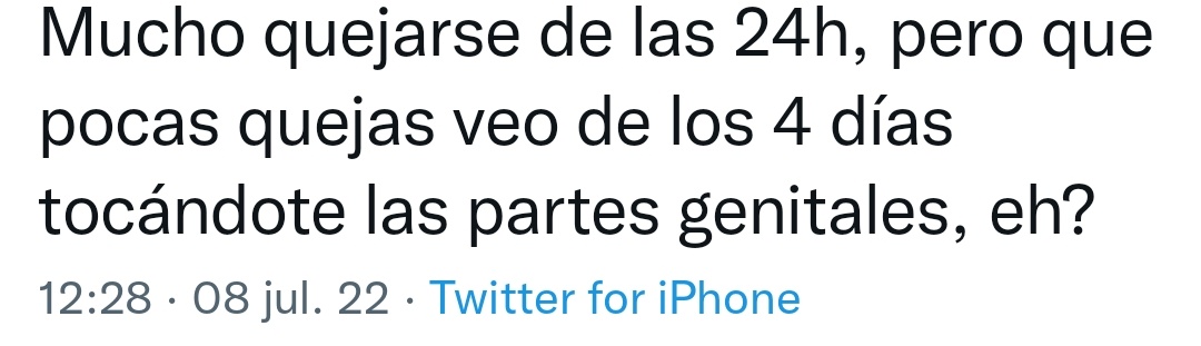 memeli95's tweet photo. En qué hospital dices que hay 4 días de libranza, que me interesa para 1 cosa https://t.co/GG4PTDftSY