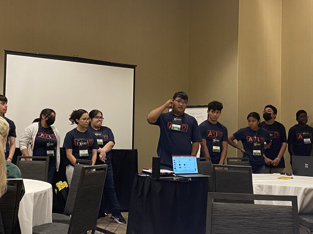 17_cea's tweet photo. So many amazing opportunities for our students to grow and tools for our teachers to utilize! To hear student testimonials just reminds me what our students NEED!  Can’t wait for our scholars at RLTJH to excel! 🐾💚🐾#AVID4Possibility https://t.co/v4QK5479pn