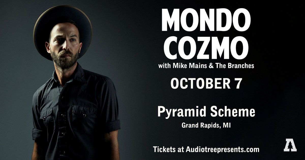 Kickstand Productions Michigan (@kickstandmi) on Twitter photo 🥳The incredible <a href="/MikeMainsMusic/">Mike Mains & The Branches</a> will be joining <a href="/MondoCozmo/">Mondo Cozmo</a> at <a href="/pyramidschemegr/">The Pyramid Scheme</a> October 7! 🥳 Scoop your tickets here: bit.ly/3yVLWQe 🥳The incredible <a href="/MikeMainsMusic/">Mike Mains & The Branches</a> will be joining <a href="/MondoCozmo/">Mondo Cozmo</a> at <a href="/pyramidschemegr/">The Pyramid Scheme</a> October 7! 🥳 Scoop your tickets here: bit.ly/3yVLWQe