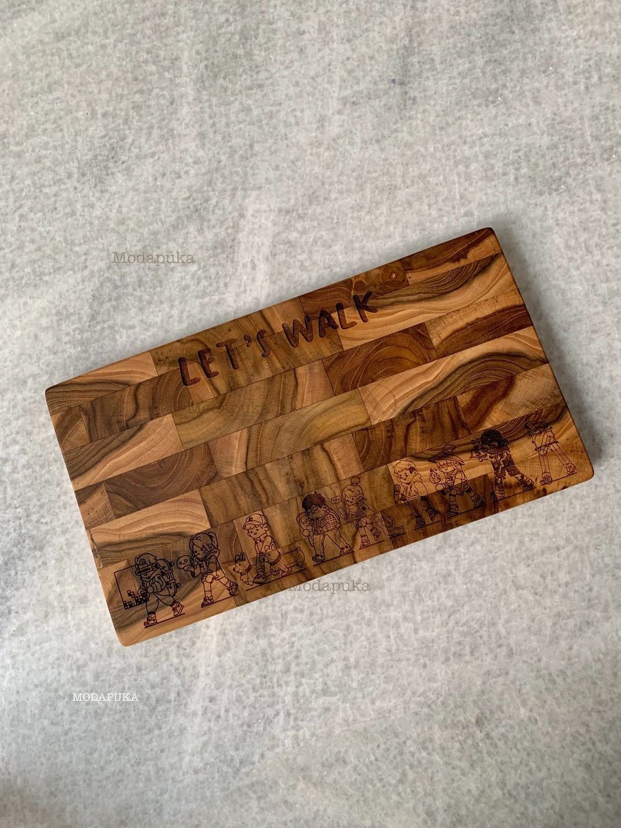 My second fanart for <a href="/deekaymotion/">DeeKay</a> r10 series! Teak wood cutting board with r10 series arts engraved on it! Hope you guys love my woodart!
<a href="/ashh_eth/">Ashh.eth</a> <a href="/_Summercat/">Summercat ❤️ $WELL 🐉 $MON 🕹️ $RCADE</a> <a href="/kurogod/"></a> 

OS link:
opensea.io/collection/let…