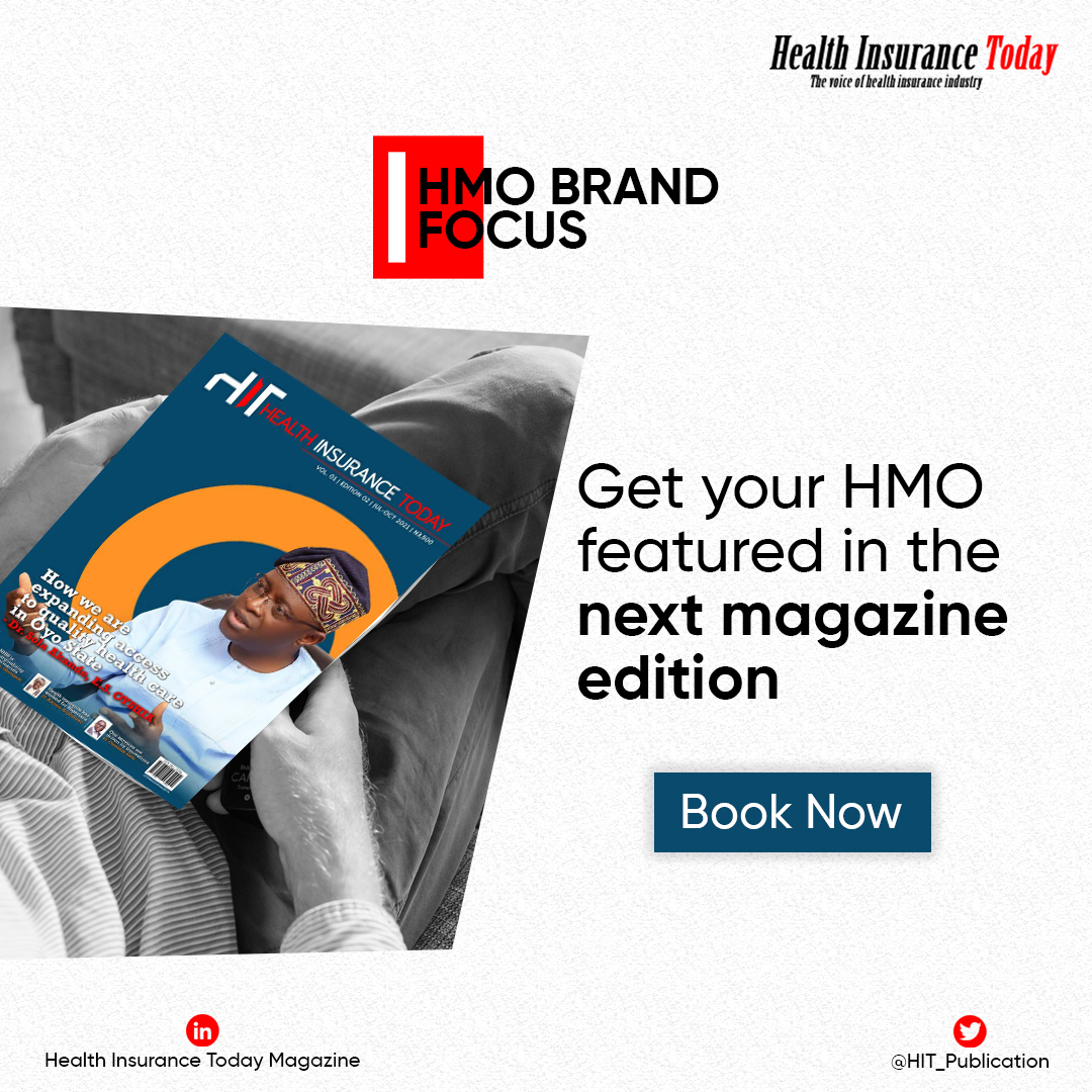 HIT_Publication's tweet image. Get your HMO featured in our next magazine edition.
-Reach more audience
-Tell your brand story
-Speak about your offerings &amp;amp; plans
-Engage readers with your innovations

Send a message or call +234 901 538 8634 to BOOK

#HealthInsuranceToday #HMO #HMOBrandFocus #HealthInsurance