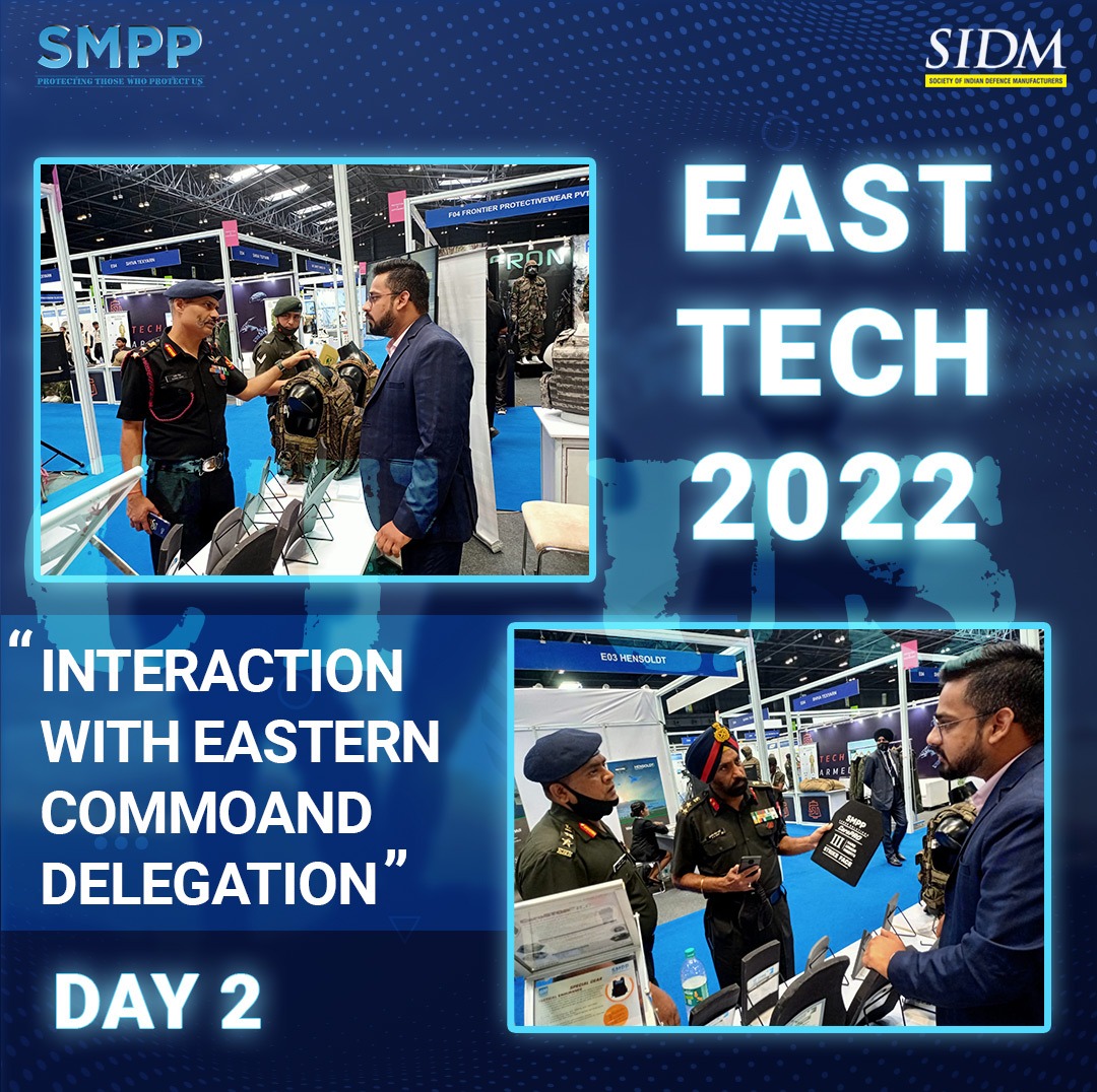 SMPPDEFENSE's tweet photo. As always we have been busy in shows. Another busy day at East tech 2022.
#smpp #bodyarmor #NextGen #india #Easttech2022 #India #atmanirbharbharat #armedforces #kolkata #nextgen #lightweightarmor #defenceindustry https://t.co/jc12f0wShT
