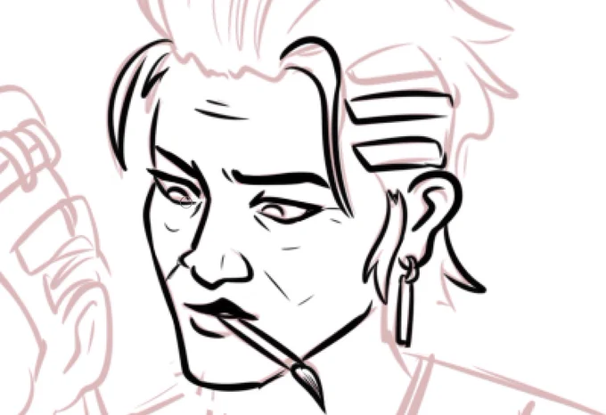 drawing her even sorta nice feels so cursed lol 