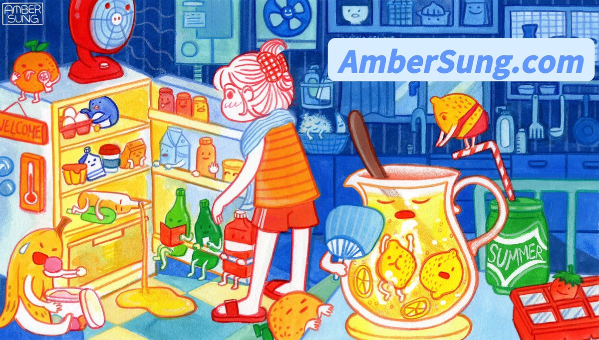 ambersungart's tweet photo. Hi #KidLitArtPostcard
I am Amber, a freelance illustrator who believes everyday objects around us are filled with intelligence!💫
☁️https://t.co/6C839qShyK
#illustration #插畫 #kidlitart #art https://t.co/1Cy5iJy2gv