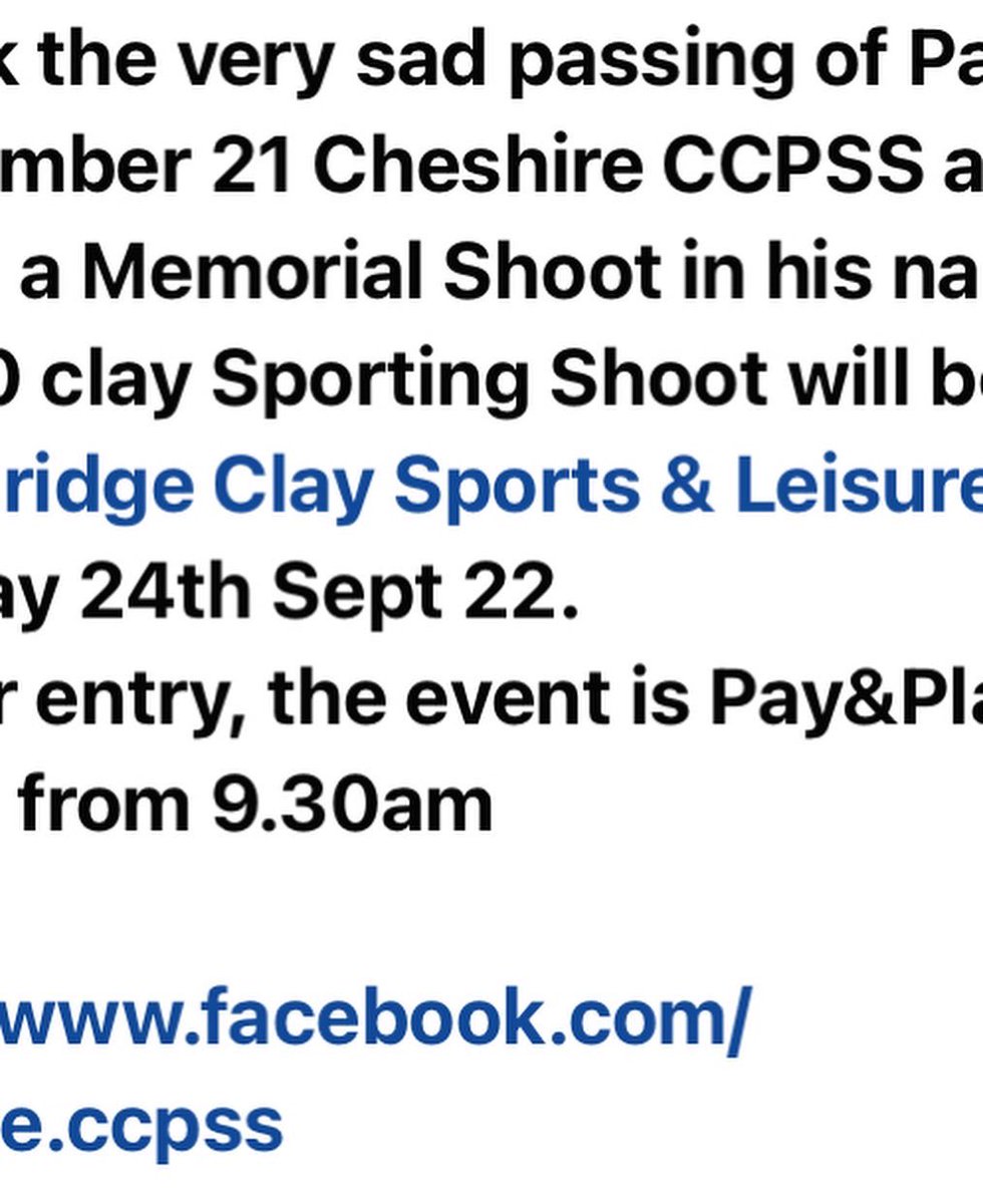 Cheshire CPSA (@cheshirecpsa) on Twitter photo 