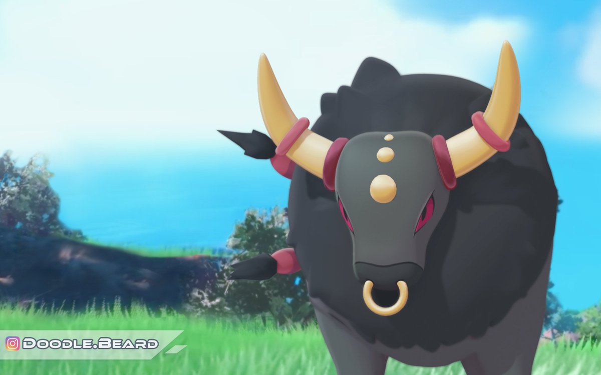 Introducing my regional variant of Tauros for Pokemon Scarlet and Violet! Thank you all for the support on my fake leaks. Your nice comments really mean a lot. #pokemon #fakemon