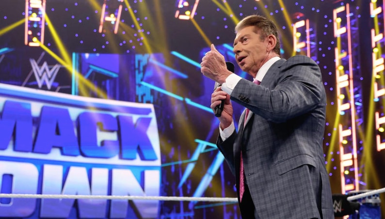 SeanRossSapp's tweet photo. A WWE source indicated to @Fightful Select that Vince McMahon shouted "FUCK EM!" upon returning backstage from his on-screen appearance on June 17 Smackdown, following the original WSJ story.

A lot more fallout, an update on John Laurinaitis and more on https://t.co/jy8u4a7WDa. https://t.co/wyqrLgssm6