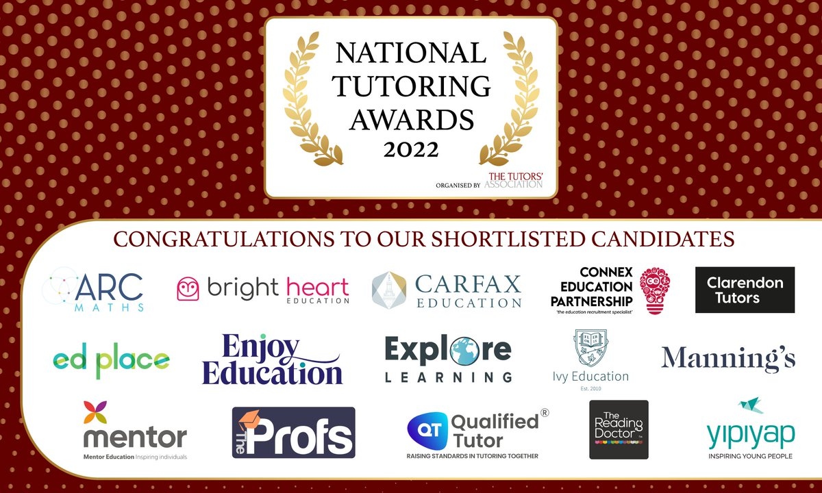 Arc Maths (@arcmathsapp) on Twitter photo Looking forward to ending the week at the National Tutoring Awards dinner in London tonight. Thank you to <a href="/TheTutorsAssoc/">The Tutors' Association</a> for shortlisting Arc Maths App for Best Educational Resource for Tuition.
#NationalTutoringAwards2022 Looking forward to ending the week at the National Tutoring Awards dinner in London tonight. Thank you to <a href="/TheTutorsAssoc/">The Tutors' Association</a> for shortlisting Arc Maths App for Best Educational Resource for Tuition.
#NationalTutoringAwards2022