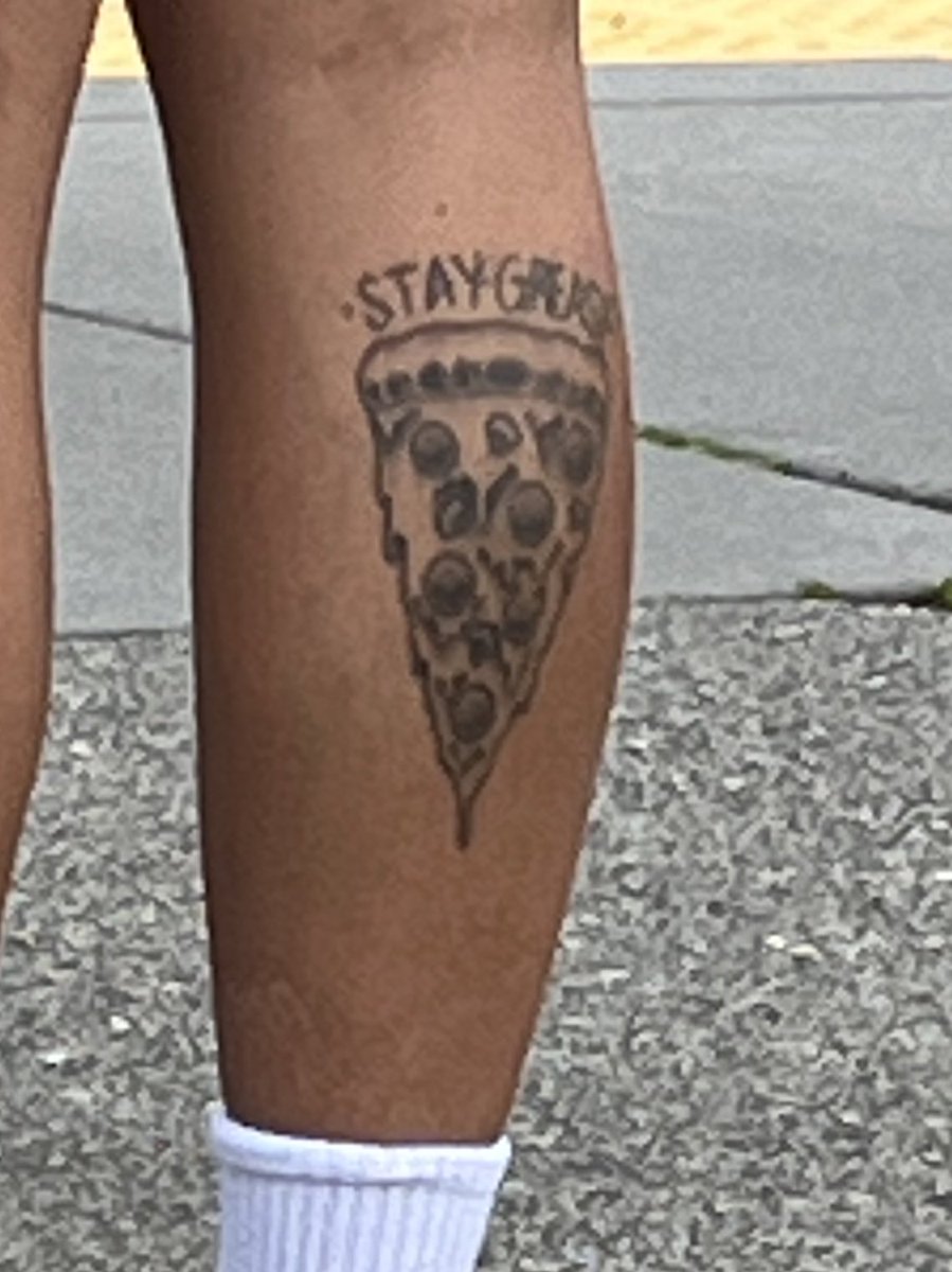 AndrewBDonchak's tweet photo. This woman really loves pizza! https://t.co/exUy5grezm