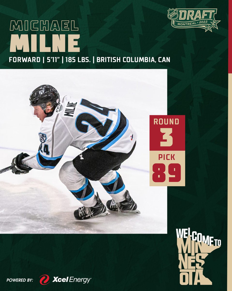 Welcome to Minnesota, Mikey! 👏

#mnwild x #NHLDraft