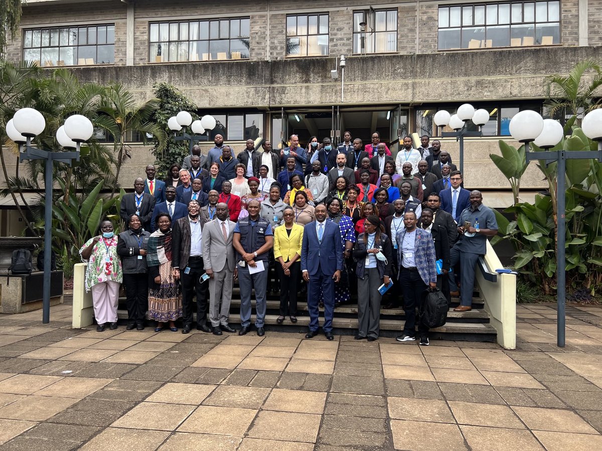 MoetiTshidi's tweet photo. Thrilled to be in #Nairobi as WHO &amp; Kenya Govt🇰🇪  launch a bold initiative to transform Africa’s health emergency response – a WHO Health Emergency Hub. https://t.co/3LRmEZKn7q